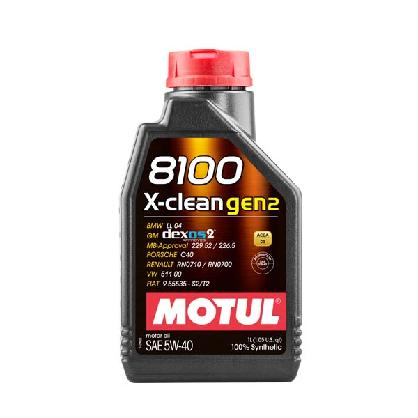 MOTUL 8100 X-Clean C3 5W-40